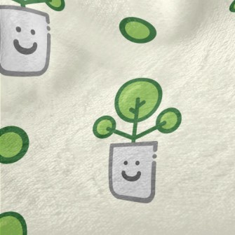 Cartoon Home Potted Plants Minky