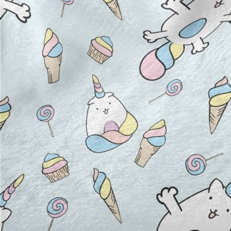 Cartoon Unicorn Cat Minky