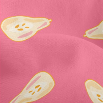 Artistic Hand-painted Pear Lightweight Performance Linen