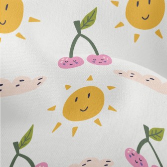 Cherry And Sun Lightweight Performance Linen