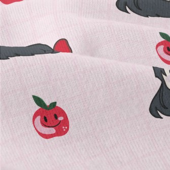 Comic Girl With Apple Modern Jersey