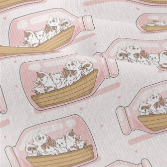 Cat And The Drift Bottle Modern Jersey