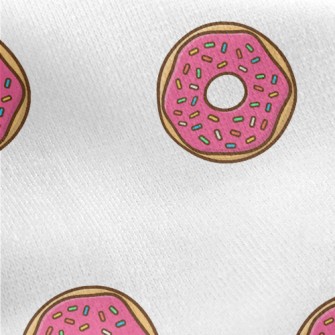 Strawberry American Donut Jersey Backed Fleece