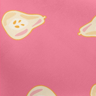 Artistic Hand-painted Pear Pongee