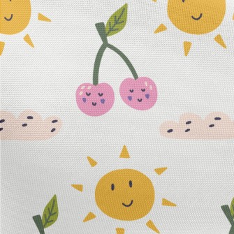 Cherry And Sun Pongee