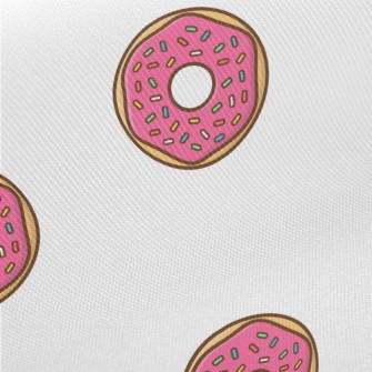 Strawberry American Donut Midweight Cotton Poplin