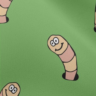Cartoon Hand Drawn Bugs Chiffon