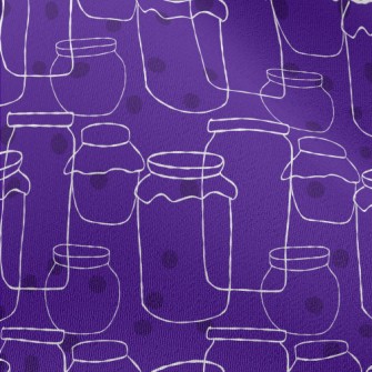 White Line Jam Jar Chiffon