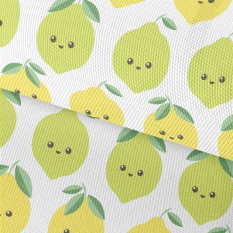 Cute Two-color Lemon Waterproof Oxford