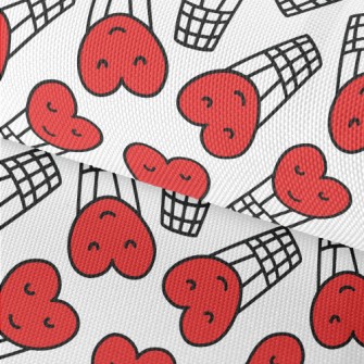 Smiling Love Hot Air Balloon Waterproof Oxford