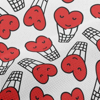 Smiling Love Hot Air Balloon Performance Linen