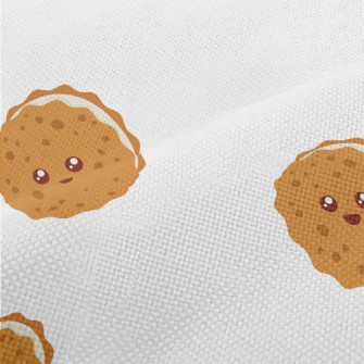 Cute Sandwich Cookies Performance Linen