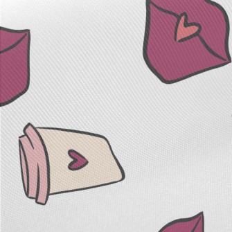 Valentine&#39;s Day Themed Gra Twill