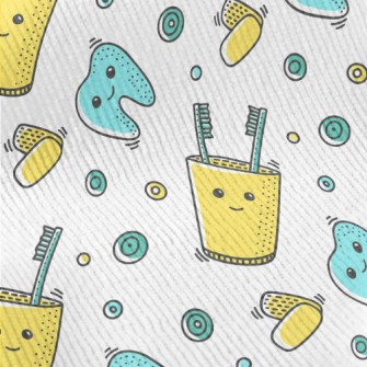 Hand Drawn Dental Care Standard Corduroy