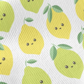 Cute Two-color Lemon Standard Corduroy