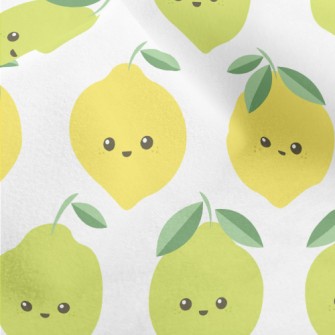 Cute Two-color Lemon Micro Fleece