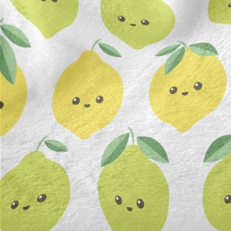 Cute Two-color Lemon Minky
