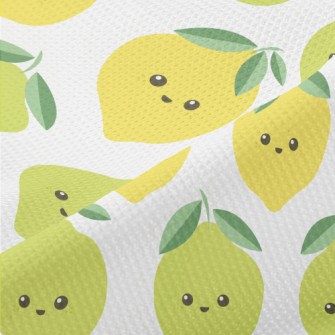 Cute Two-color Lemon Piqué