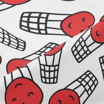 Smiling Love Hot Air Balloon Piqué