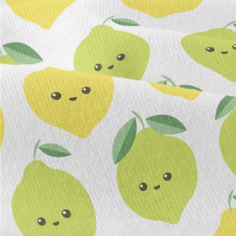 Cute Two-color Lemon Modern Jersey
