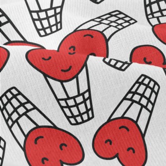 Smiling Love Hot Air Balloon Modern Jersey