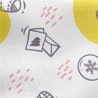 Winter Christmas Gifts Jersey Backed Fleece