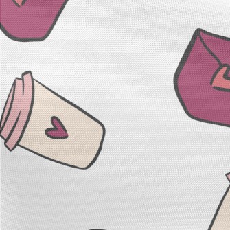 Valentine&#39;s Day Themed Gra Pongee