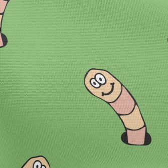 Cartoon Hand Drawn Bugs Pongee