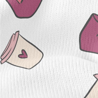 Valentine&#39;s Day Themed Gra Stretch Jersey