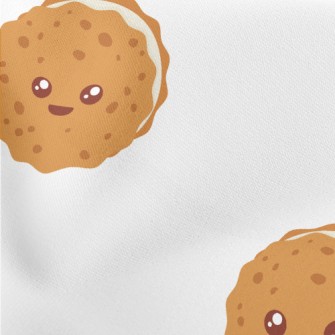 Cute Sandwich Cookies Lightweight Cotton Poplin