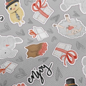 Sheep Elephant Chicken Performance Linen