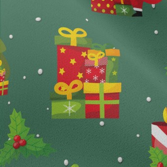 Christmas Tree Snowman And Old Chiffon