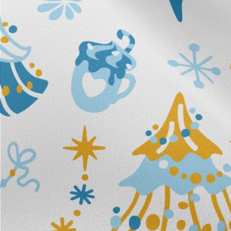 Beautiful Decorated Christmas  Chiffon