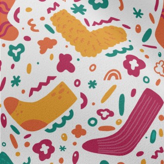 Furry Warm Socks Chiffon