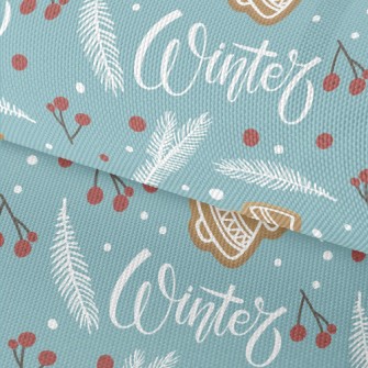 Christmas Tree Gingerbread Waterproof Oxford