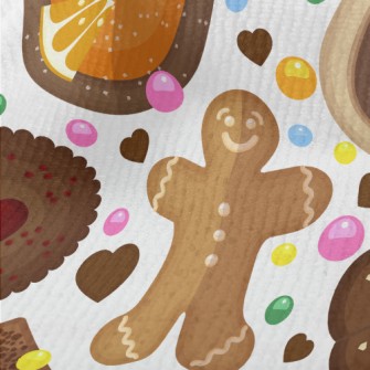 Gingerbread Checkerboard Cooki Terry