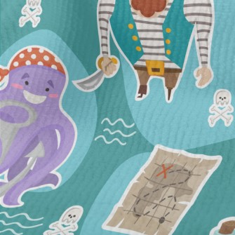 Pirates And Octopus Crew Terry
