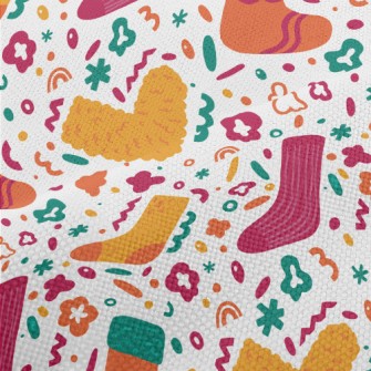 Furry Warm Socks Performance Linen