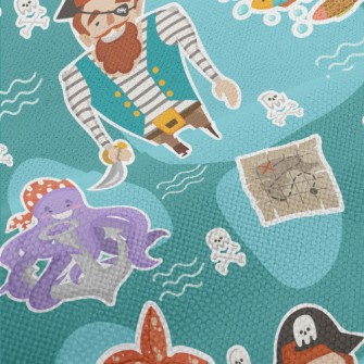 Pirates And Octopus Crew Performance Linen