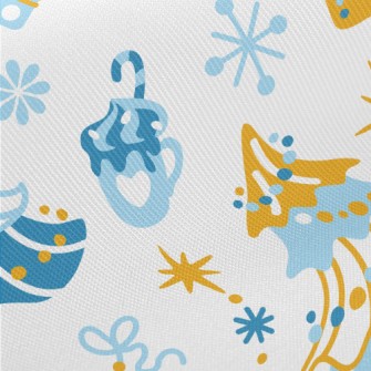 Beautiful Decorated Christmas  Twill