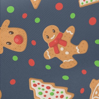 Christmas Gingerbread Twill