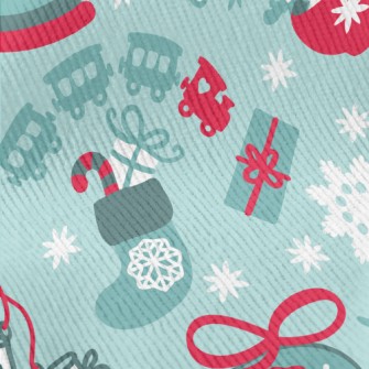 Fantasy Snowman Glass Ball Standard Corduroy