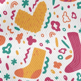 Furry Warm Socks Standard Corduroy