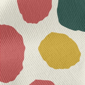 Huge Color Dots Standard Corduroy
