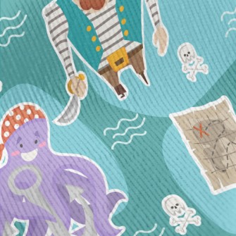 Pirates And Octopus Crew Standard Corduroy