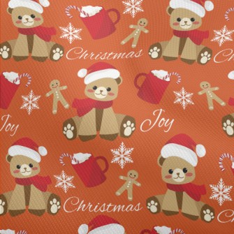 Christmas Gingerbread Bear Dobby