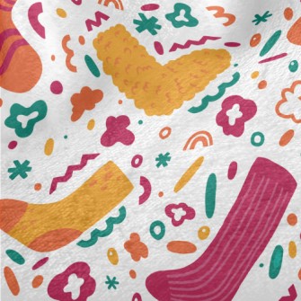 Furry Warm Socks Minky