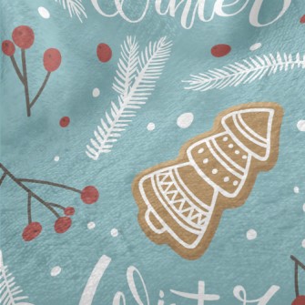Christmas Tree Gingerbread Minky