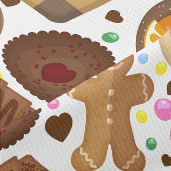 Gingerbread Checkerboard Cooki Piqué