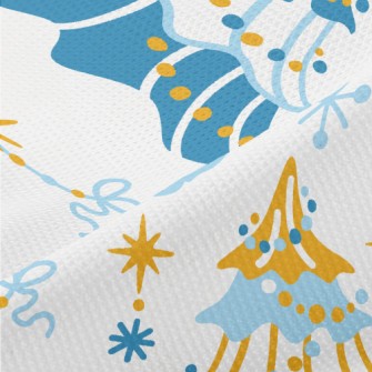 Beautiful Decorated Christmas  Piqué